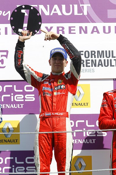 Robin Frijns wint op de Hungaroring